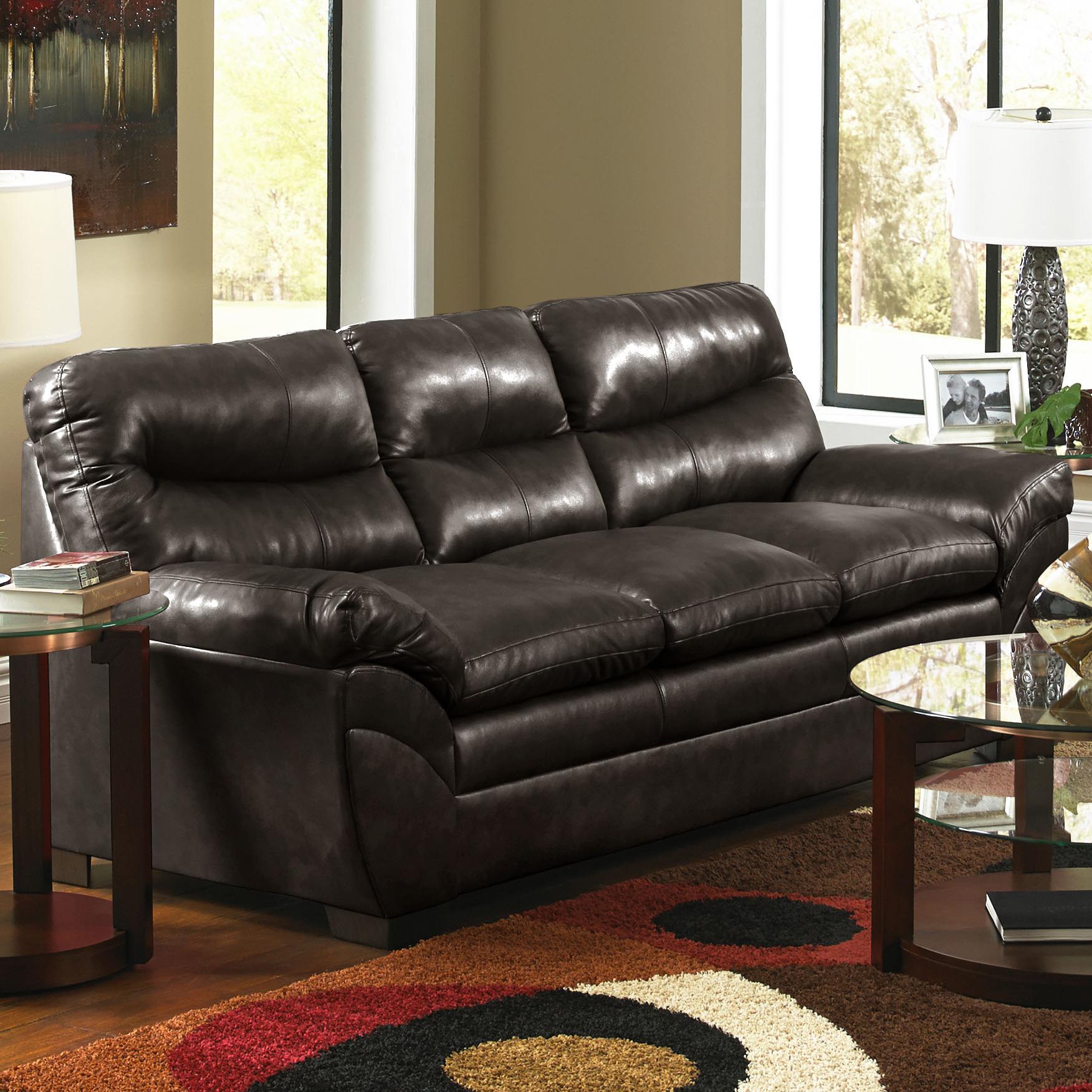 United Furniture Industries 9515 Casual Contemporary Three Seat Sofa